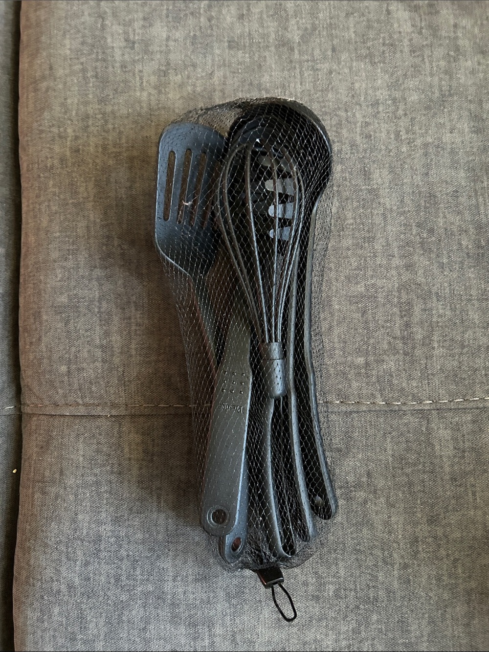 Black Kitchen Utensil Set